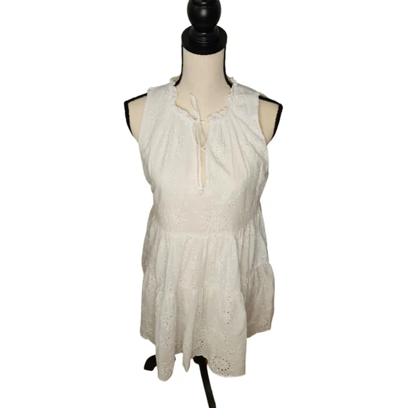 BB Dakota Steve Madden White Mini Dress - Picture 3 of 10